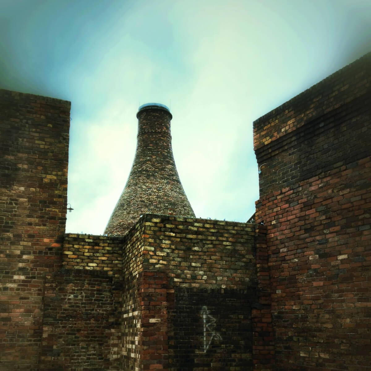 Detail of old factory